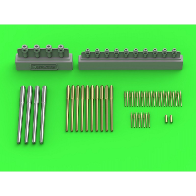 Sélection style pop: Armement HMS Lord Nelson - Canons de 12 pouces (4 pièces), 9,2 pouces (10 pièces), 12 pdr (34 pièces) avec supports en résine (c