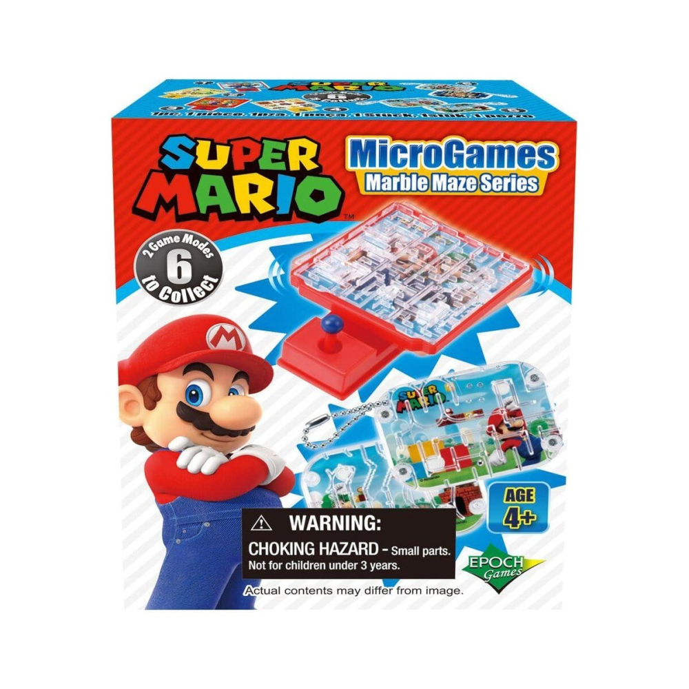 Soignée Objet: Jeu de plateau Super Mario jeu mini Labyrinthe Display (12)