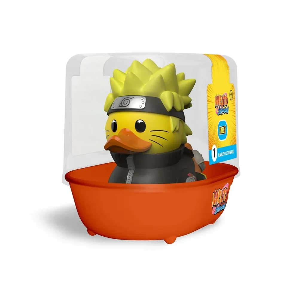 Originale Miniature pour bureau: Numskull - TUBBZ Canard de bain - Naruto Shippûden - Naruto Uzumaki (Première Édition) - 9cm