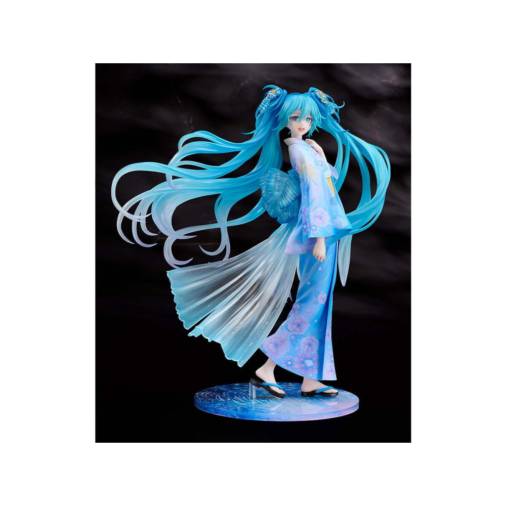 Belle Collection format compact: Figurine HATSUNE MIKU - Hatsune Miku Music & Fire Works - Statuette 1/7 23cm