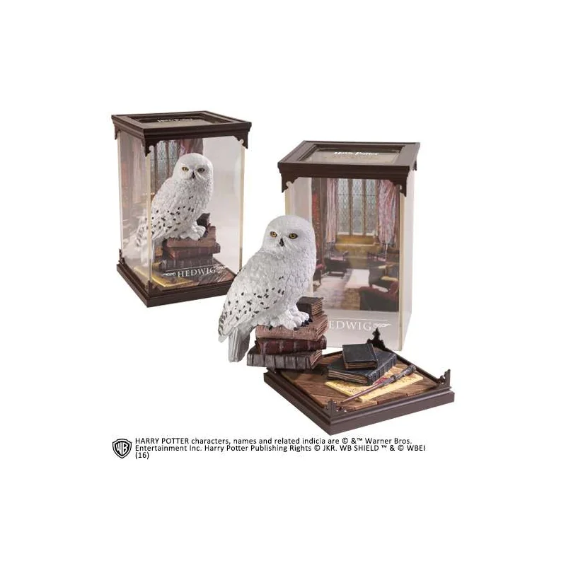 Détaillée Déco: Figurine Hp magical creatures hedwig statue