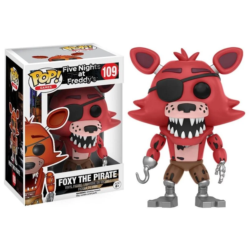 Déco pour bureau: Figurine Pop Five Nights at Freddy's POP! Games Vinyl Figurine Foxy The Pirate 9 cm