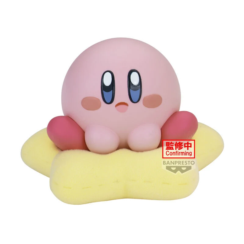 Kirby – Figurine Kirby Fluffy Puffy Warp Star 4 cm Banpresto