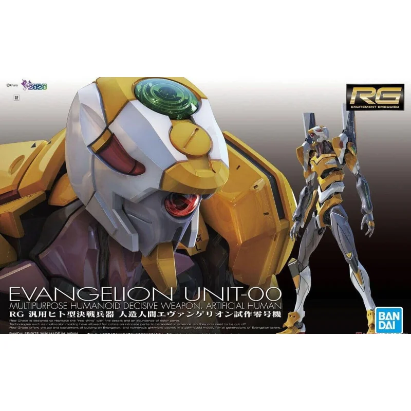 Soignée Figurine: Gunpla RG Evangelion Unit-00 Bandai Real Grade