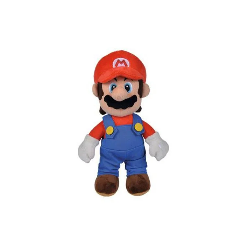 Artistique Vitrine belle présence: Super Mario peluche Mario 30 cm