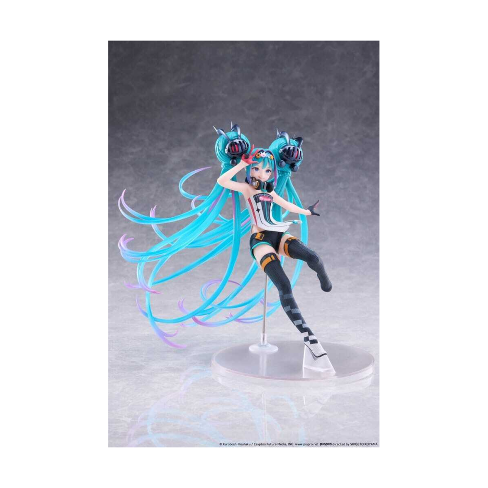 Élégante Statue: Hatsune Miku Taito Kuji figurine PVC Racing Miku 2026 Ver. Original 18 cm