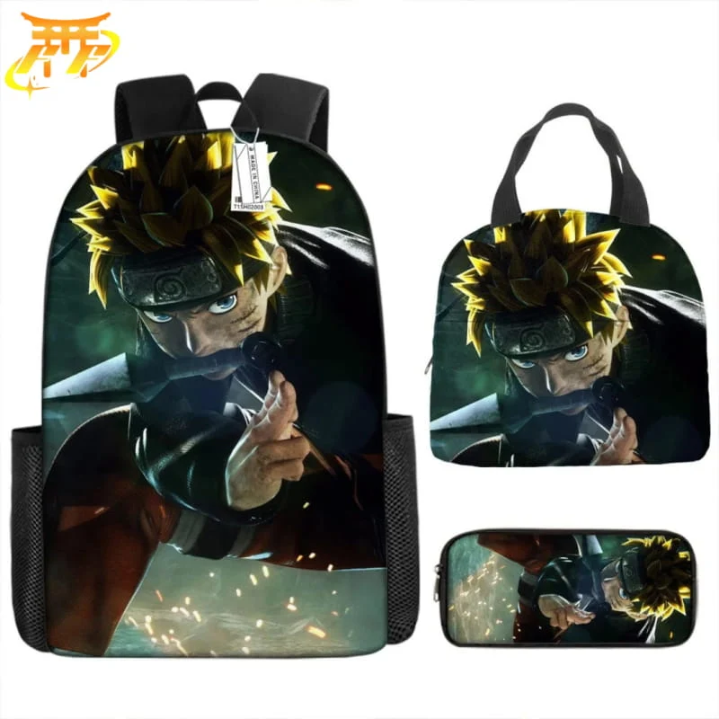 Déco pour collection: Cartable avec Trousse et Sacoche Uzumaki Naruto - Naruto Shippuden™