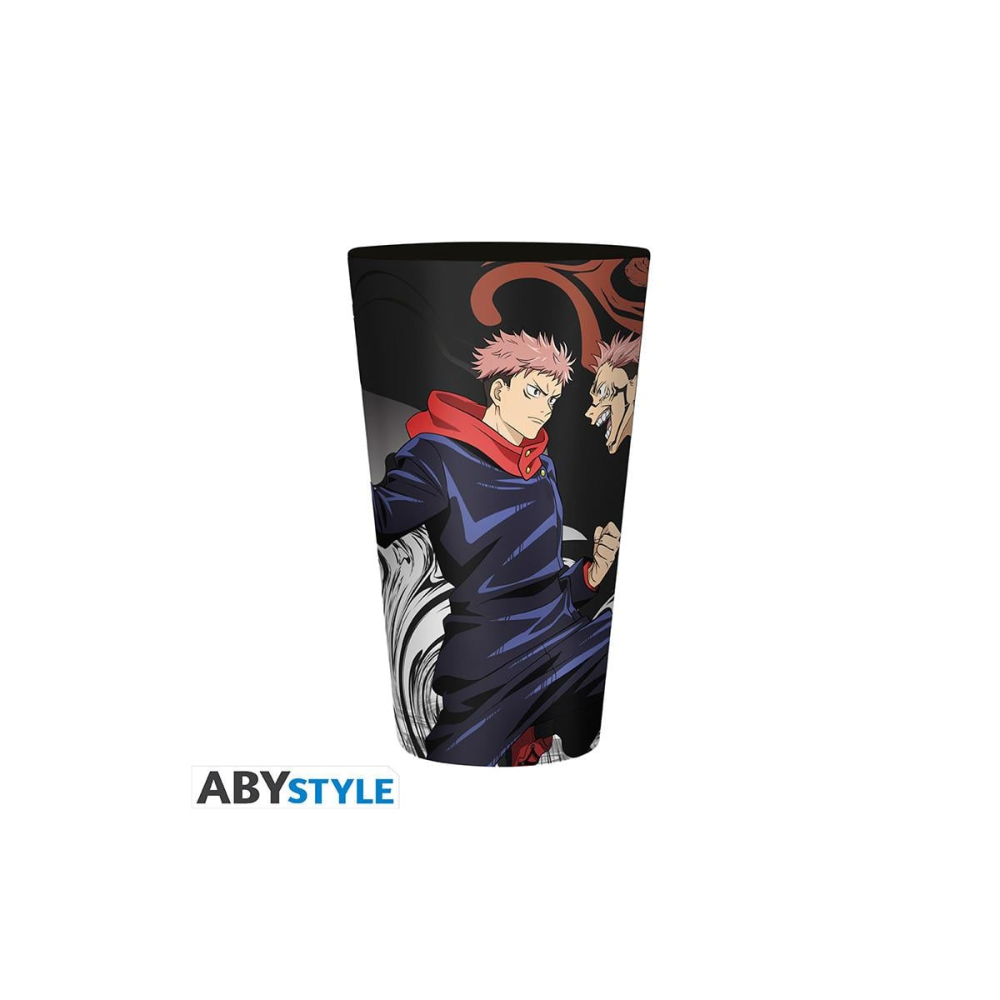 Artistique Vitrine: JUJUTSU KAISEN - Itadori vs Sukuna - Verre XXL 400ml
