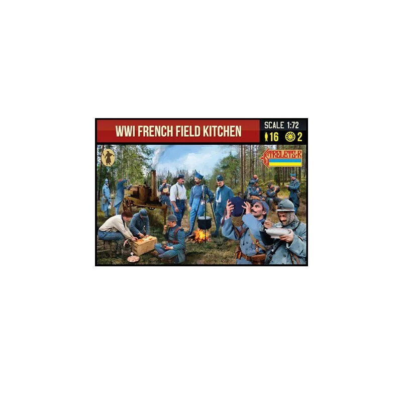 Modèle collection style moderne: Figurines WWI French Field kitchen