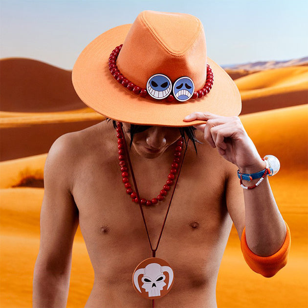 Joli modèle pour bureau: One Piece - Réplique - Chapeau Portgas D. Ace
