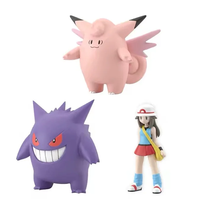 Design belle présence: [PREORDER] 1/20 Scale World Figure [BANDAÏ] – Blue & Clefable & Gengar (Reissue)