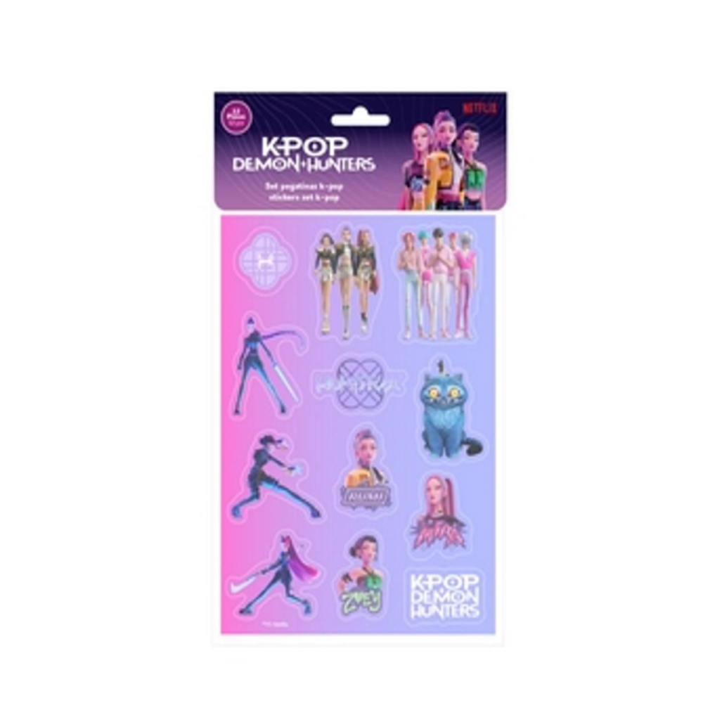 Création belle présence: KPOP DEMON HUNTERS - Set de Stickers (12pc)
