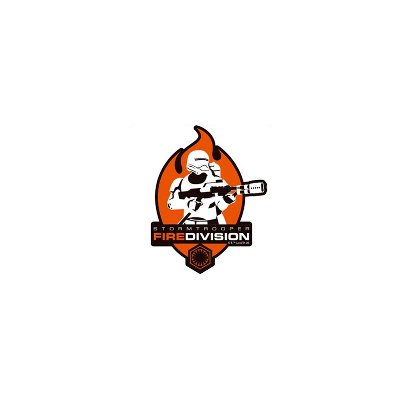 Sympa Style: Figurine Star Wars The Force Awakens Autocollant Stormtrooper Fire Division
