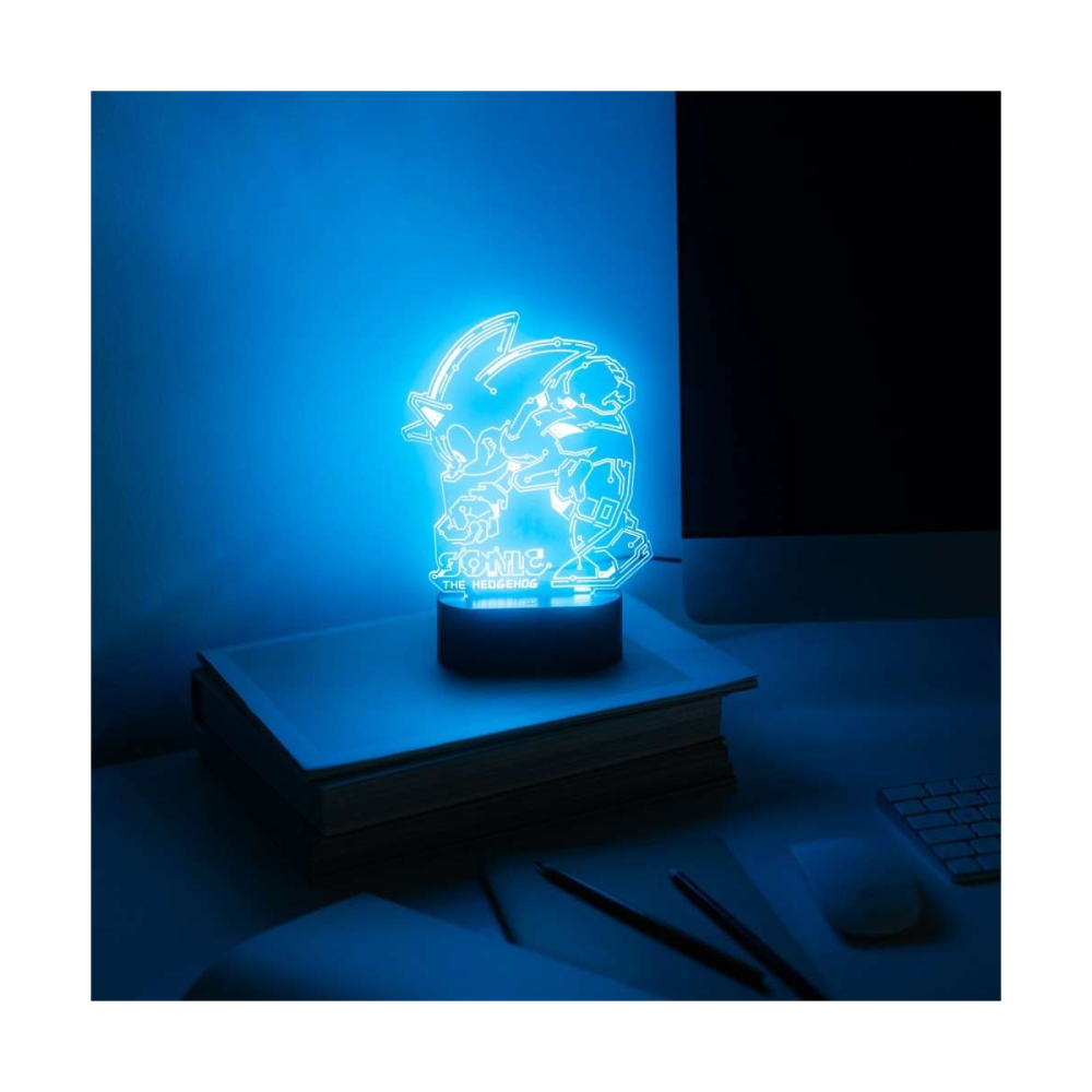Classique Univers: Sonic - Speed Circuit Desk Led Lamp