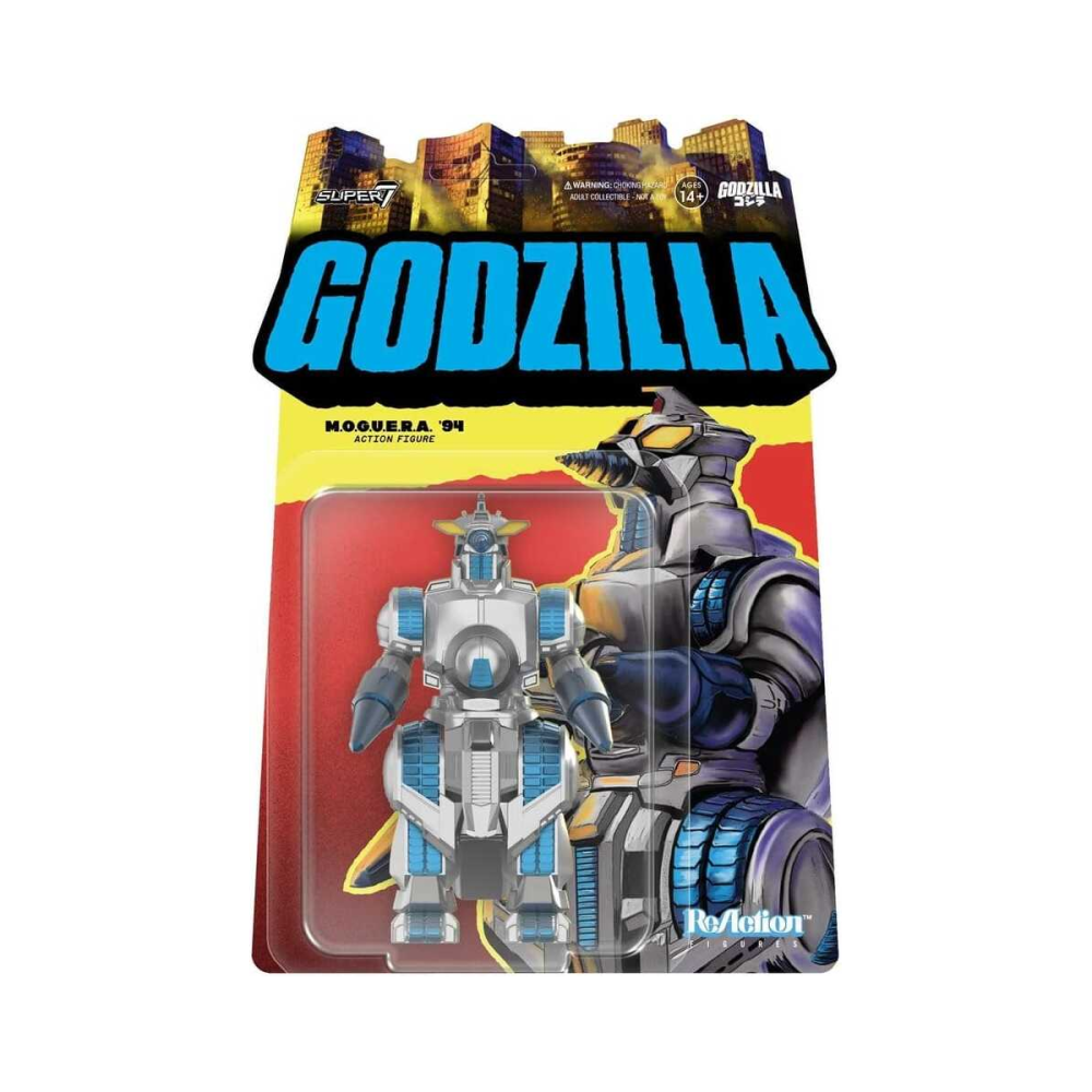 Charmante Miniature: Godzilla Figurine ReAction Toho Wave 09 - M.O.G.U.E.R.A. 10 cm