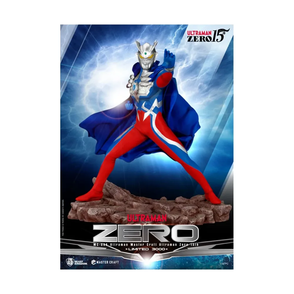 Pièce belle présence: Figurine Ultraman figure Master Craft Ultraman Zero 15th 41 cm