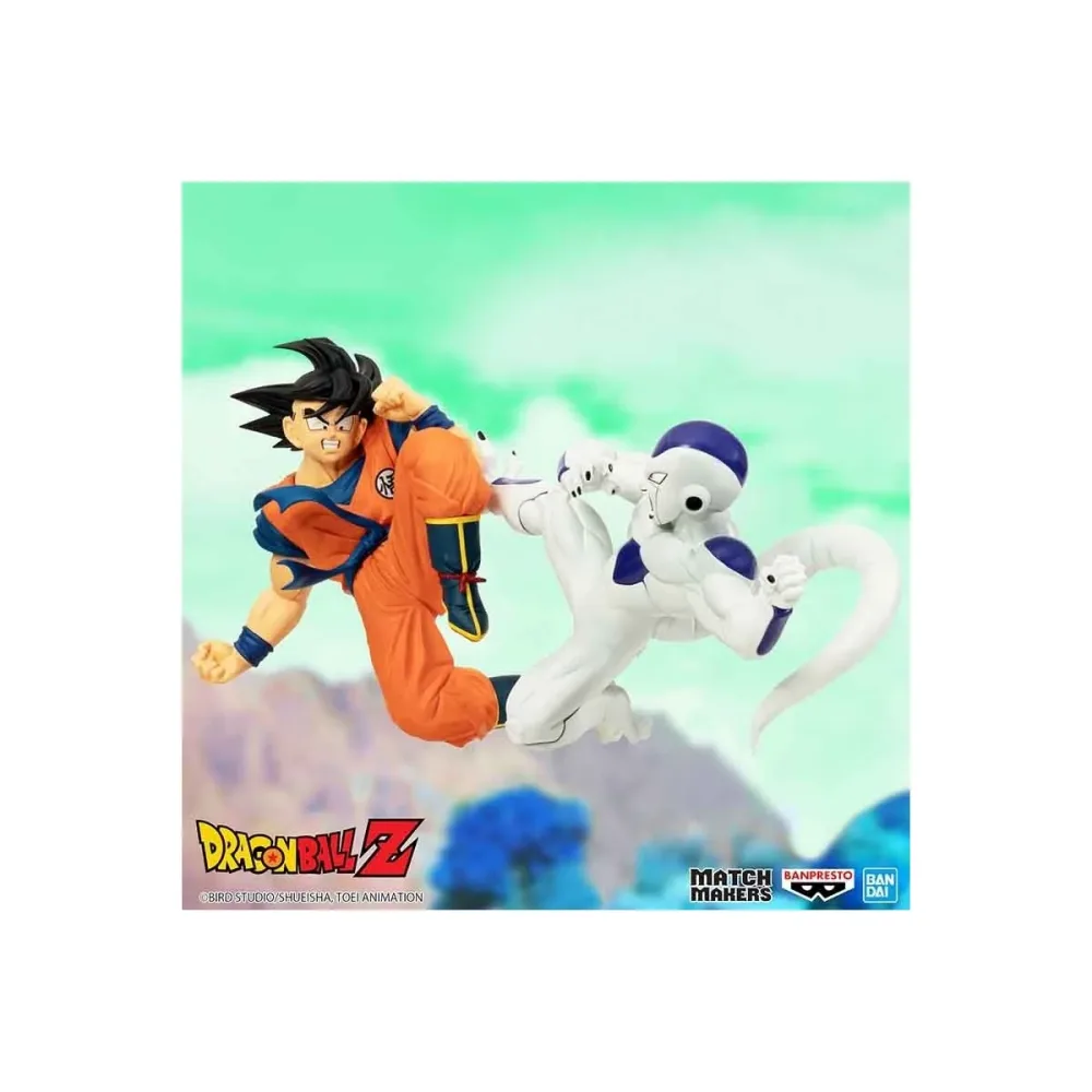 Moderne Objet pour vitrine: Dragon Ball Z - Set 2 Figurines Goku versus Freezer