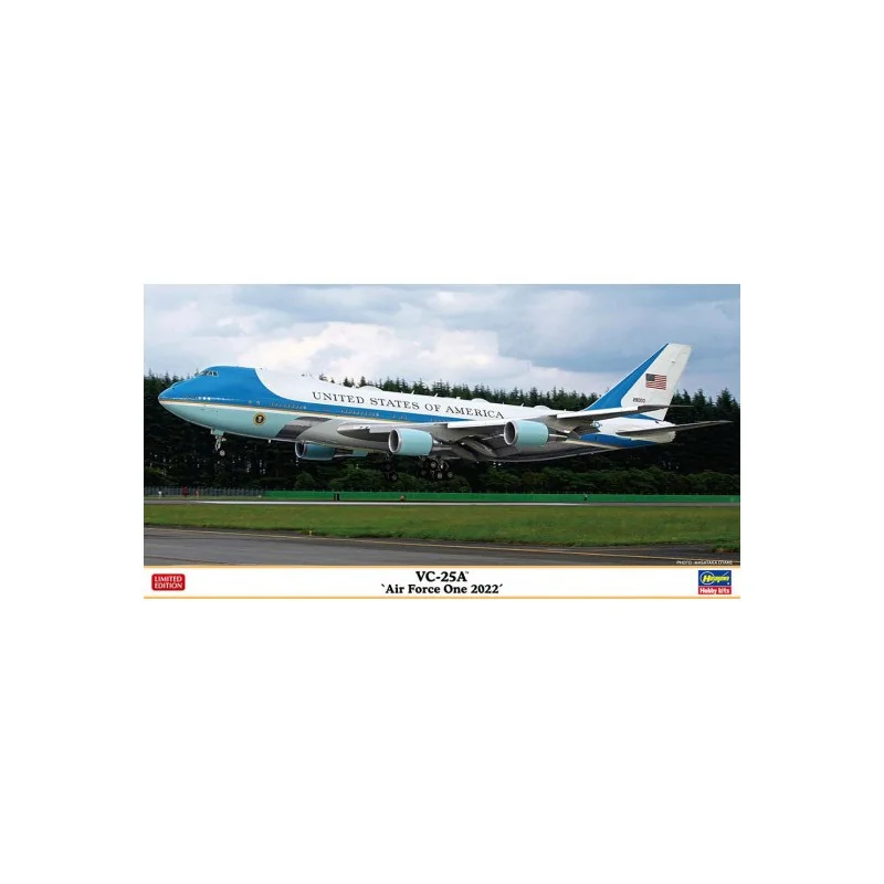 Moderne Objet esprit déco: Maquette d’avion en plastique VC-25A « Air Force One 2022 » 1:200