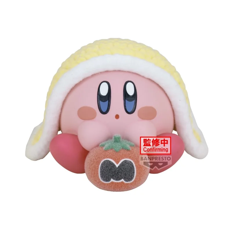 Pièce collection style pop: Figurine Kirby Fluffy Puffy Mine Break Time Kirby Peach 4cm W123