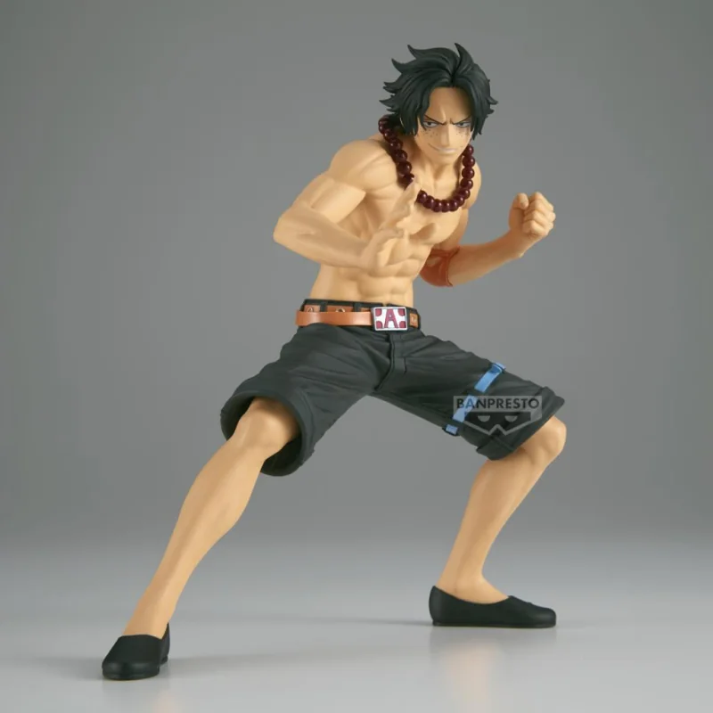 Modèle collection style rétro: ONE PIECE - Portgas.D.Ace - Figurine Battle Record 13cm
