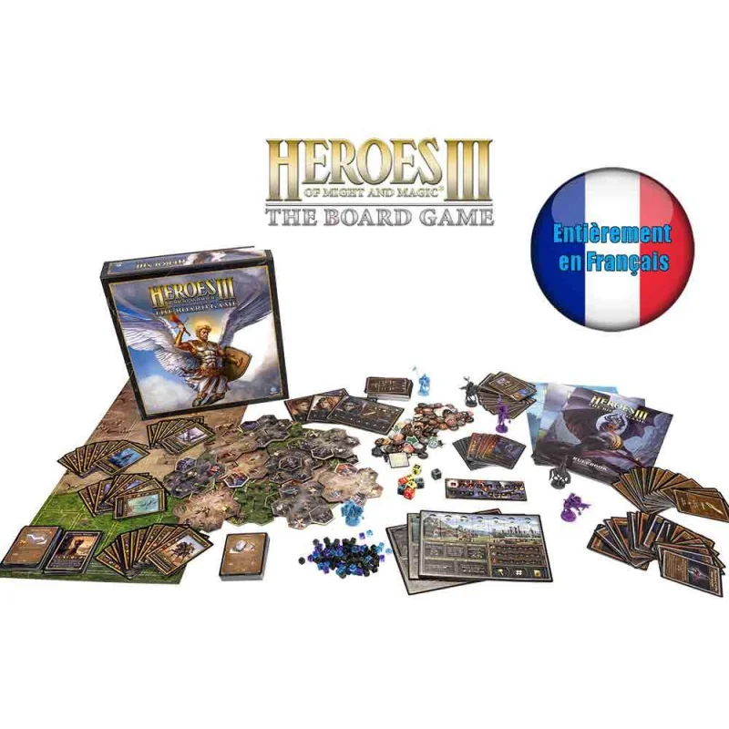 Belle déco style rétro: Jeu de plateau Heroes Of Might And Magic Iii The Board Game - Version FranÇaise