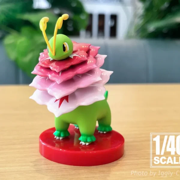 Pièce déco pour vitrine: [PREORDER] 1/40 Zukan Figure [IGGLY] – Mega Meganium