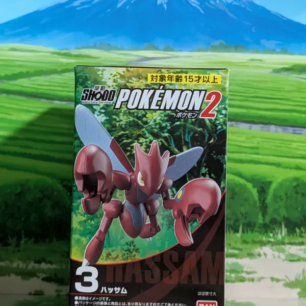 SHODO Pokémon 2 - Cizayox | Scizor (Neuf)(~8cm)