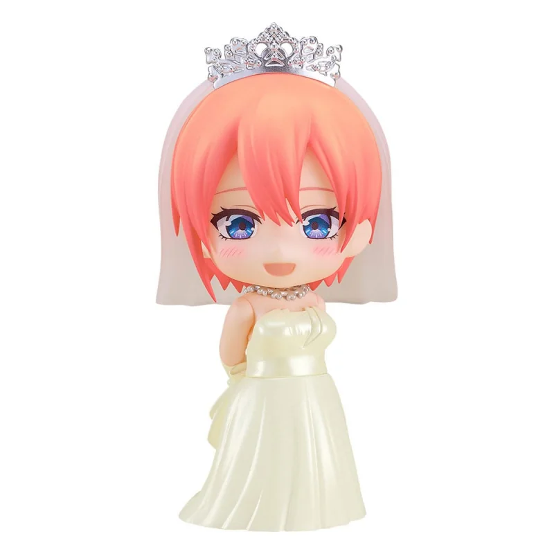 Détaillée Style pour déco: The Quintessential Quintuplets figurine Nendoroid Ichika Nakano: Wedding Dress Ver. 10 cm