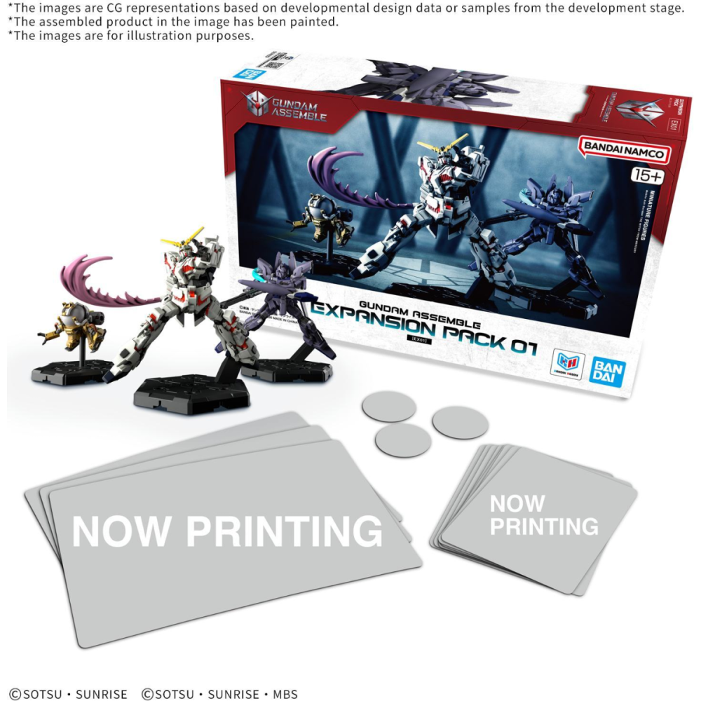 Belle pièce style pop: Jeu de plateau Gundam Assemble Expansion Pack 01 - Gundam Unicorn