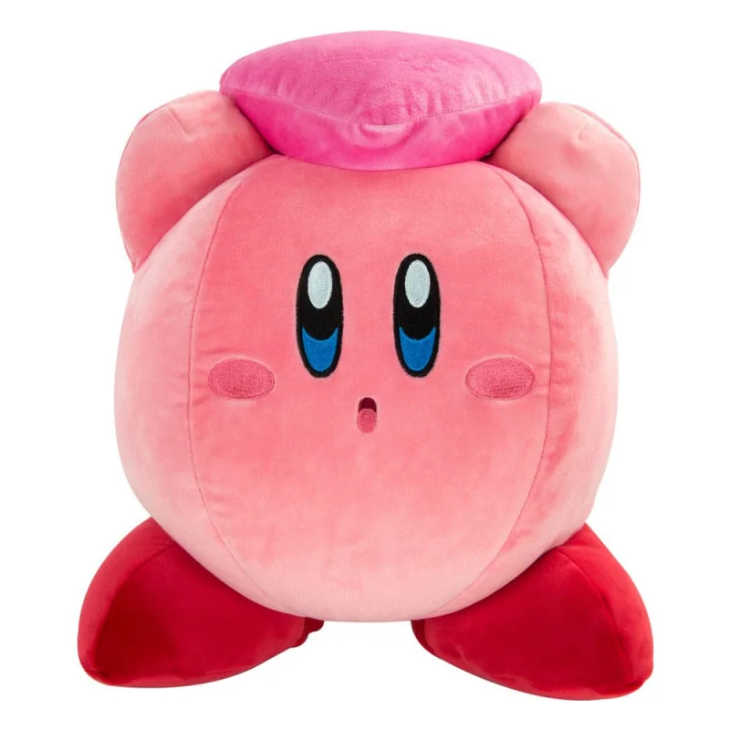 Belle pièce style rétro: Kirby peluche Mocchi-Mocchi Mega - Kirby with Heart 36 cm