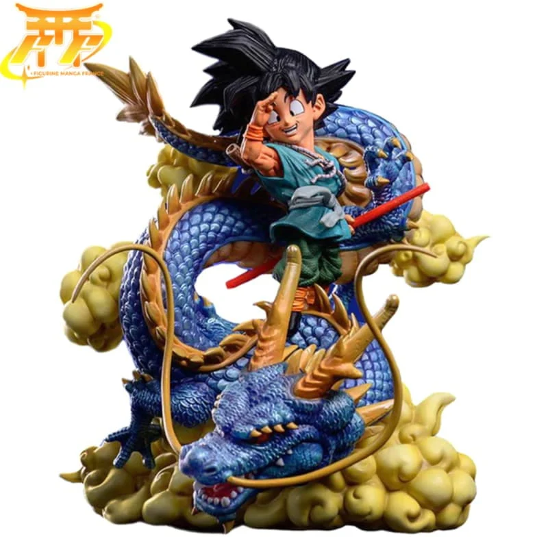 Soignée Déco vitrine déco: Figurine Son Goku & Shenron - Dragon Ball Z™