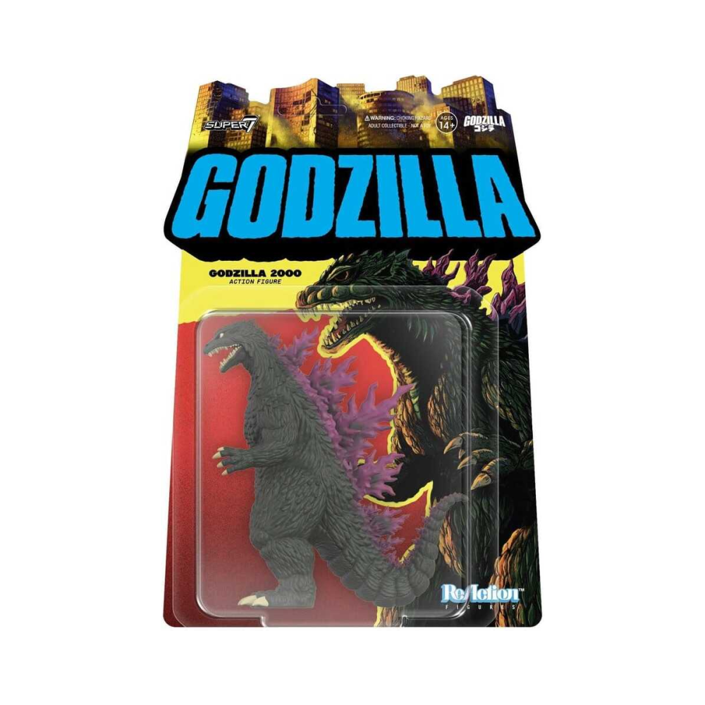 Charmante Décoration: Godzilla Toho Figurine ReAction Godzilla 2000 10 cm