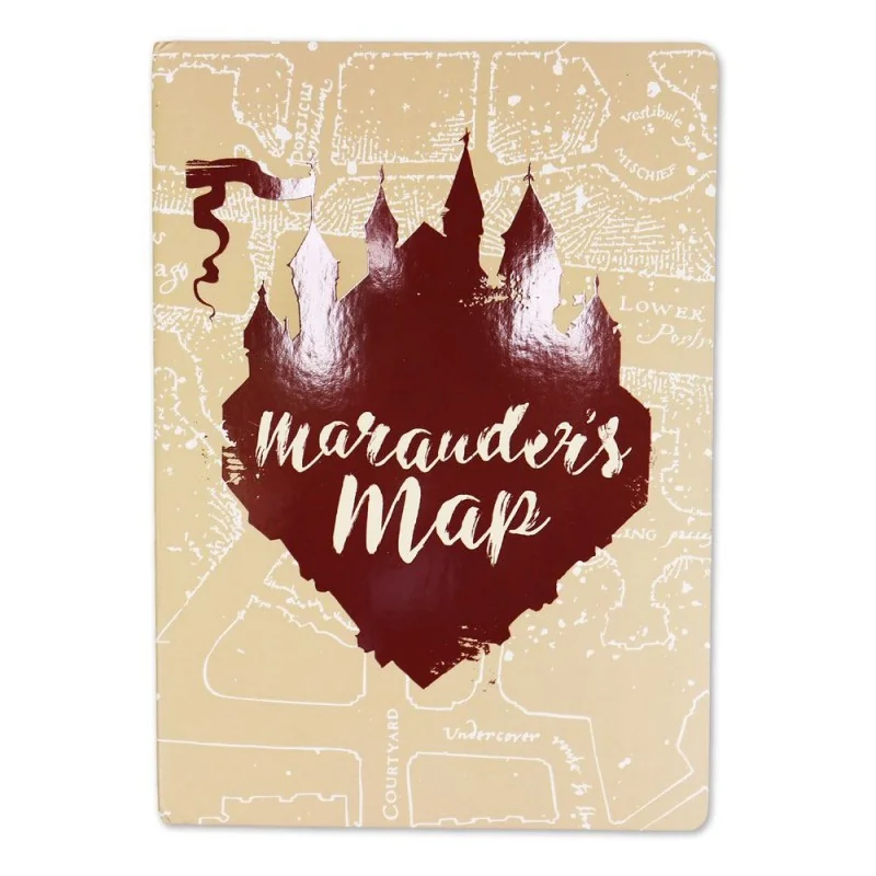 Classique Figurine: Harry Potter cahier Flex A5 Marauder's Map