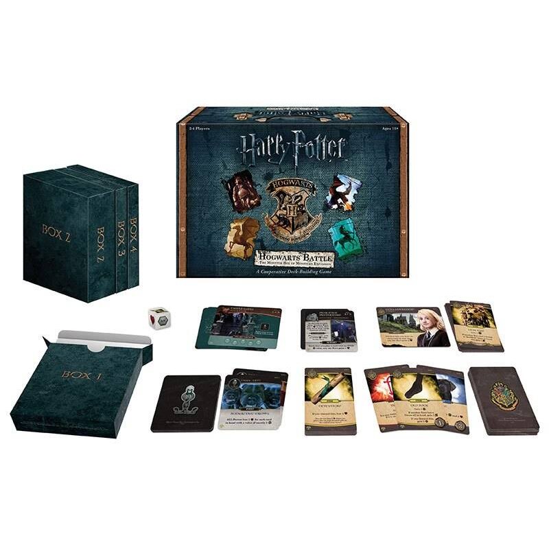 Belle déco pour cadeau: Harry Potter extension jeu Deck-Building The Monster Box of Monsters *ANGLAIS*