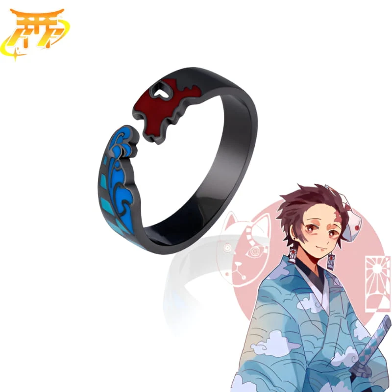 Pour bureau: Bague Tanjiro Kamado - Demon slayer™