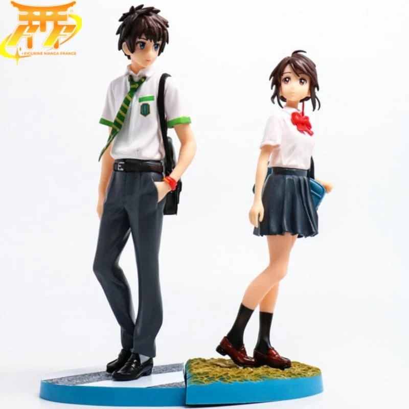 Décorative Figurine pour collection: Figurine Taki avec Mitsuha - Your Name™