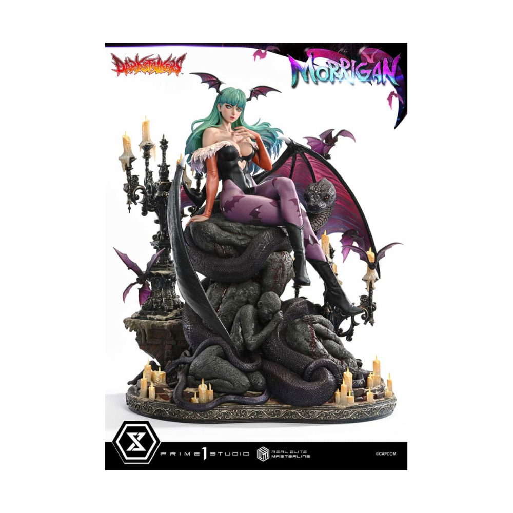 Objet vitrine à exposer: Darkstalkers statuette Real Elite Masterline Series 1/4 Morrigan 55 cm