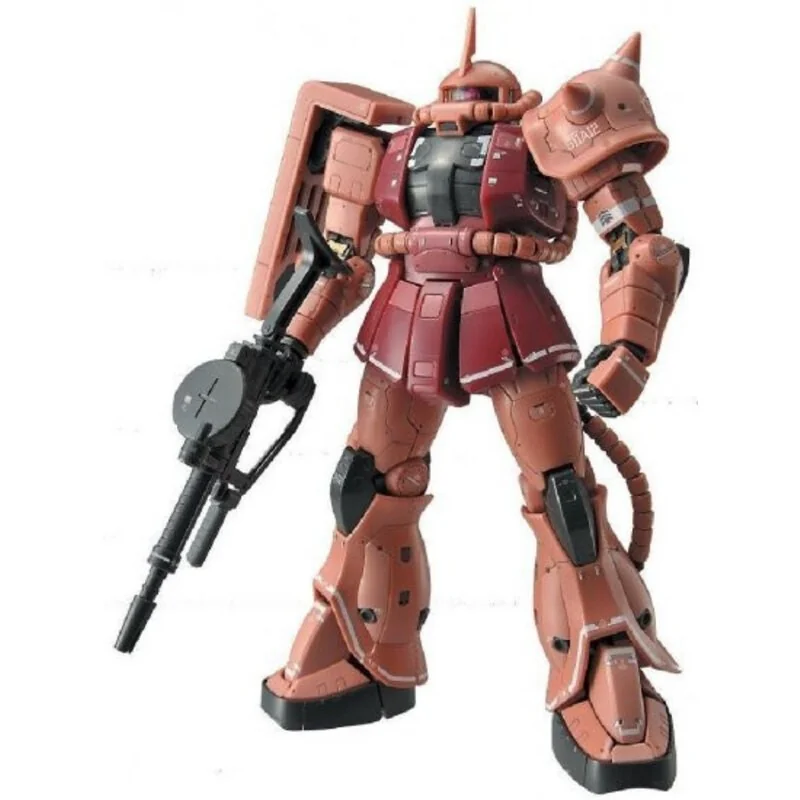Statue style moderne: Gundam Gunpla RG 1/144 02 MS-06S Zaku II