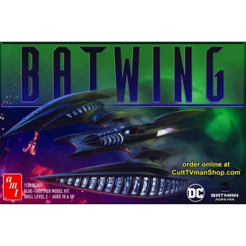 Visuelle Décoration belle présence: Maquette AMT: KIT 1/32 Batman Forever Batwing