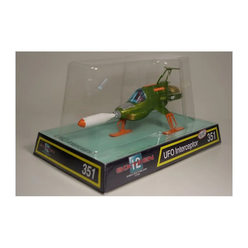 Figurine déco pour collection: Réplique 1/1 Retro ufo interceptor diecast