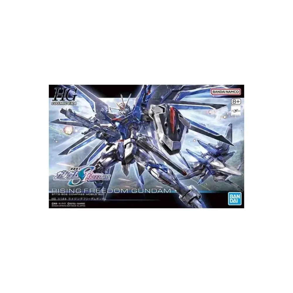 Objet vitrine pour déco: Gundam Rising Freedom HG - Bandai Model Kit