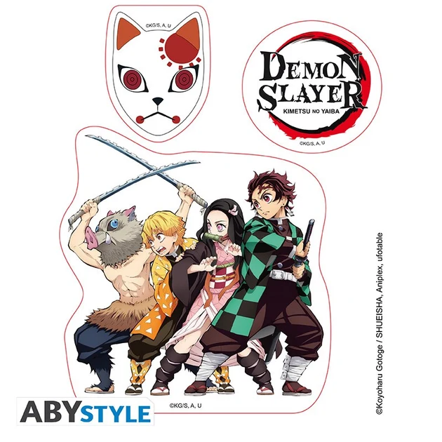 Déco esprit collection: Demon Slayer - Stickers - Pourfendeurs de Démons