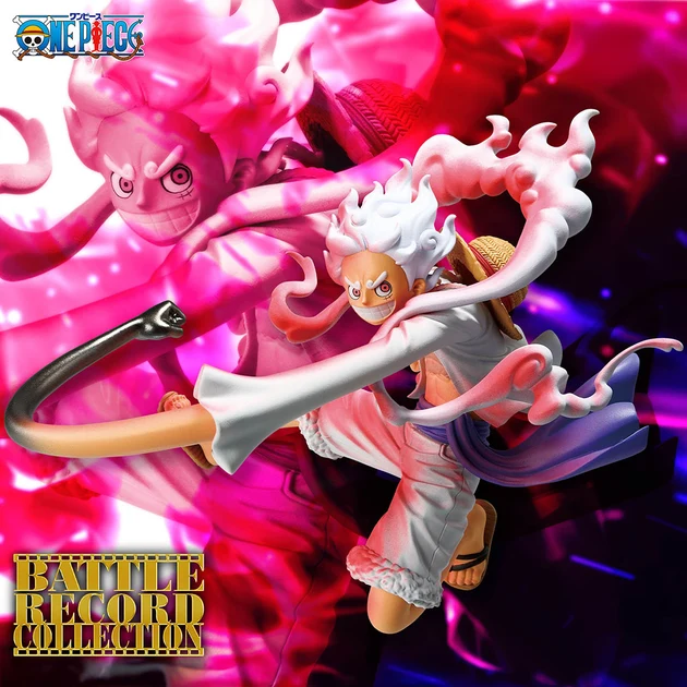 Miniature style moderne: One Piece - Figurine - Monkey D Luffy - Gear 5 - Battle Record Collection