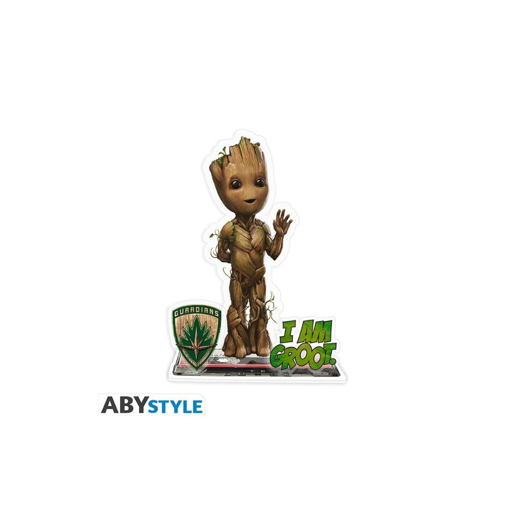 Détaillée Déco: Acryl Marvel - Bébé Groot