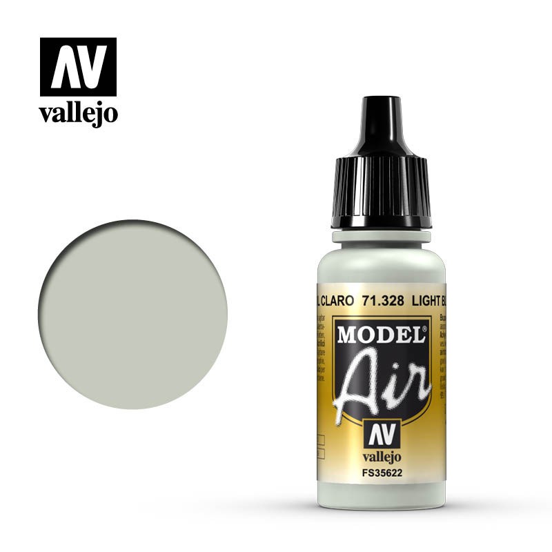 Modèle vitrine pour vitrine: Peinture Modèle air 71328 bleu clair