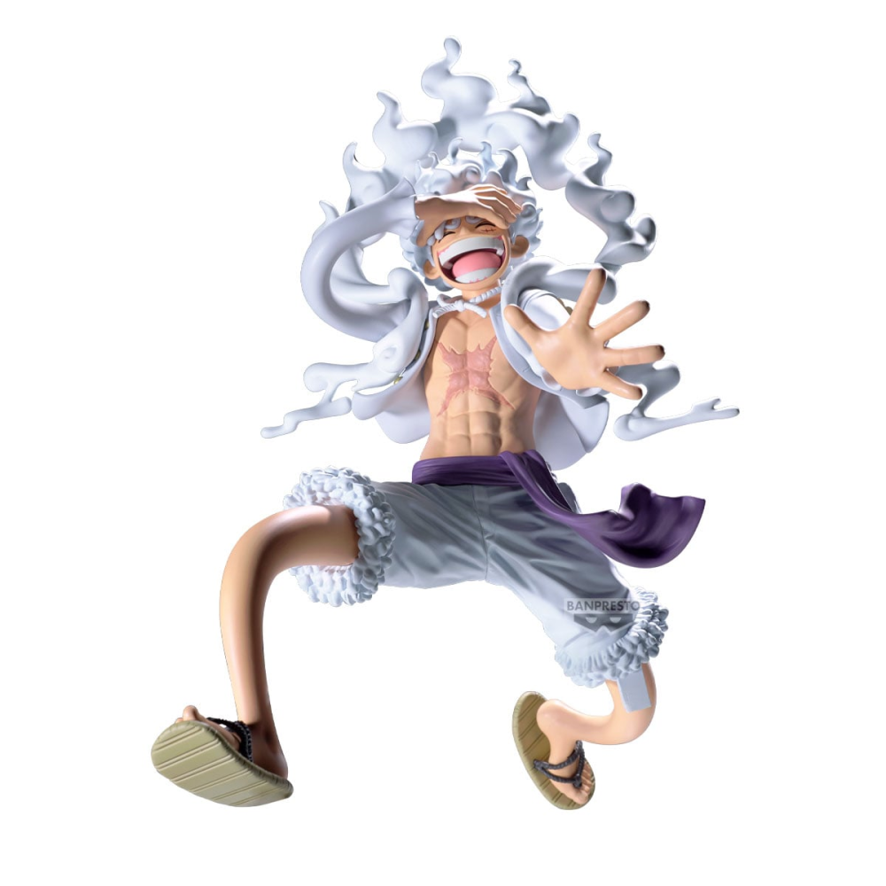 Création esprit déco: ONE PIECE - Monkey D. Luffy Gear 5 - Figurine Grandista 27cm