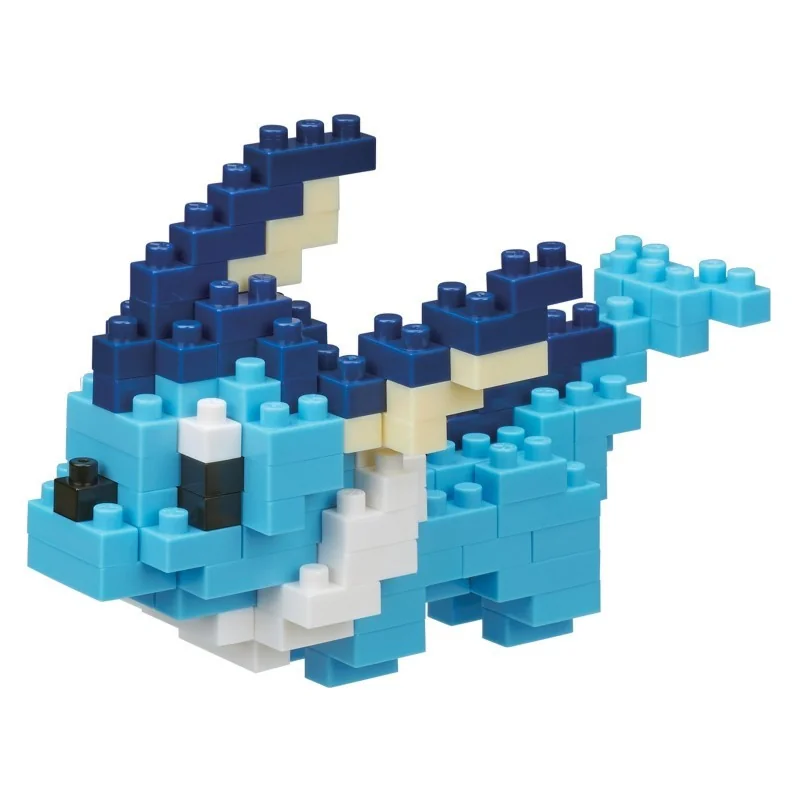 Moderne Objet: Pokemon Aquali Vaporeon Aquana x NANOBLOCK