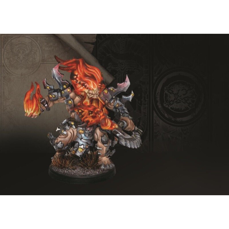 Belle pièce style moderne: Figurine Conquête: Dweghom - Héraut de feu