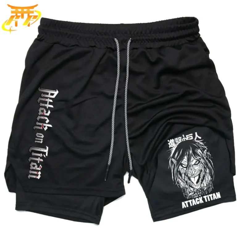 Modèle style geek: Short Le Titan Assaillant - Attaque des Titans™