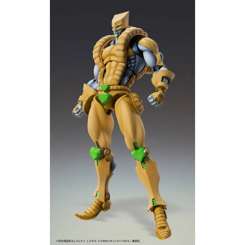 Jolie miniature pour collection: JoJo's Bizarre Adventure Part4 figurine Super Action Chozokado Big (The World) 25 cm